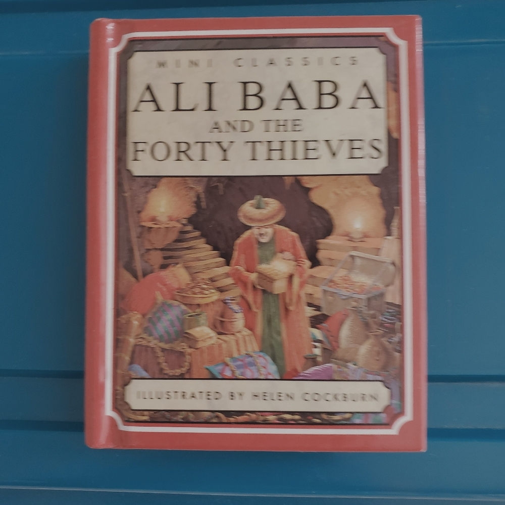 Ali Baba and the Fourth Thieves Mini Book Red and Brown Accents